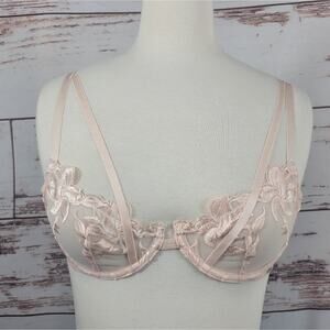 Bluebella Bra Light Pink Strappy Size 32B